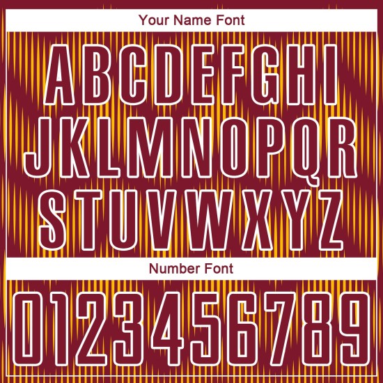 Benutzerdefiniertes purpurrotes Gold-Weiß-Linien-Sublimations-Fußballtrikot Benutzerdefiniertes purpurrotes Gold-Weiß-Linien-Sublimations-Fußballtrikot