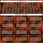 Benutzerdefiniertes braun-orange-weißes Sublimations-Fußballtrikot Benutzerdefiniertes braun-orange-weißes Sublimations-Fußballtrikot
