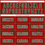 Benutzerdefiniertes rot-grün-weißes Sublimations-Fußballtrikot Benutzerdefiniertes rot-grün-weißes Sublimations-Fußballtrikot